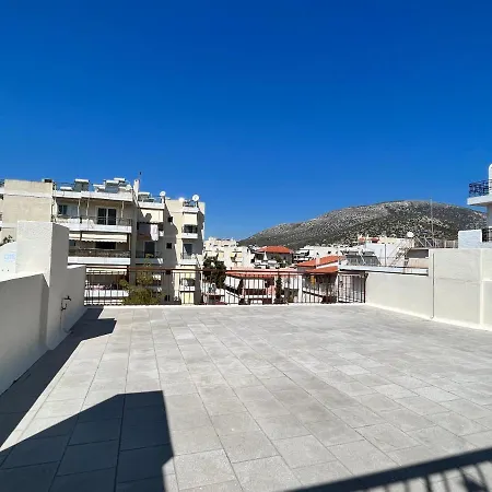 אתונה Penthouse Apartment & Studio Near Glyfada - Free Parking מראה חיצוני תמונה